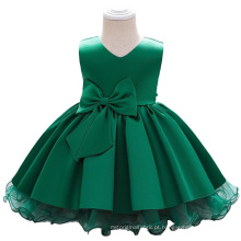 Vestido de festa verde sem mangas do vestido de festa verde